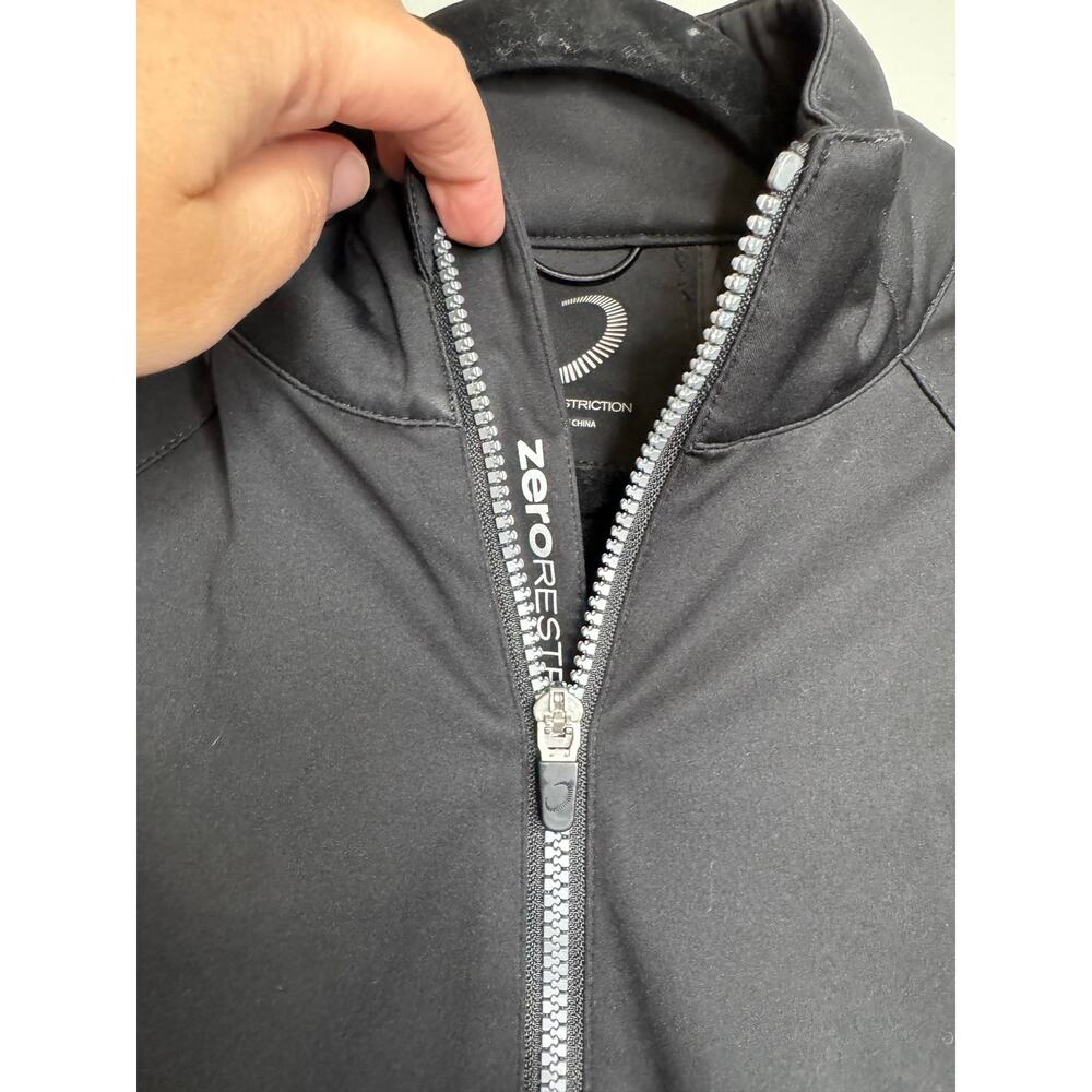 Zero Restriction Women's Black Rosie Wind Resistant Full Zip Up Jacket Size M - Picture 3 of 8